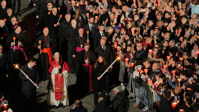 Italy Pope Good Friday 