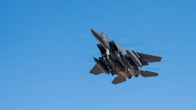 F-15s support Operation Epic Fury 
