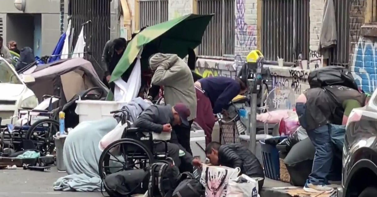 San Francisco South of Market area sees surge in tents sheltering unhoused persons