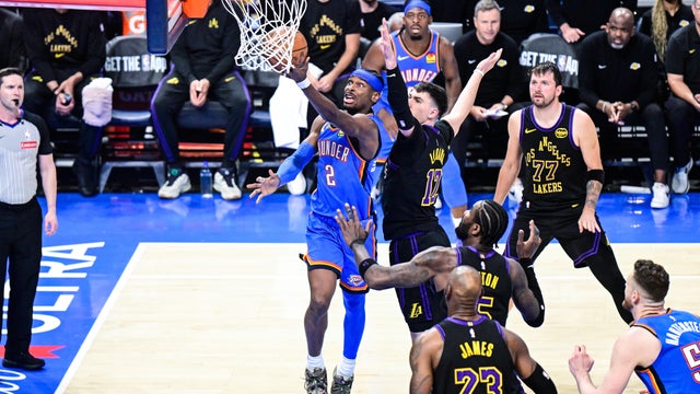 Lakers Thunder Basketball 