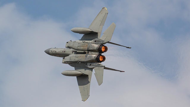 United States Air Force (USAF) McDonnell Douglas F-15 Eagle 