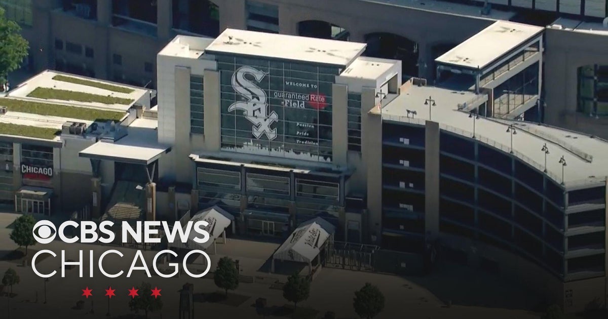 Guaranteed Rate Field under cloudy skies