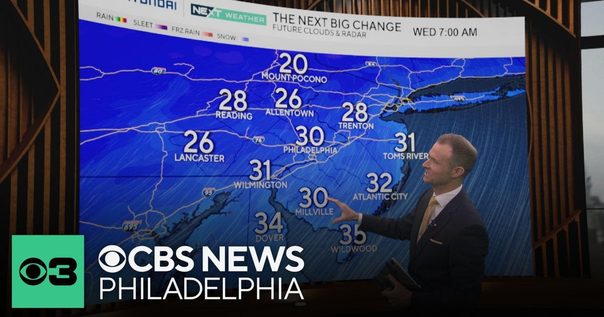 Cloudy night in Philadelphia region Monday, freeze watch issued for ...