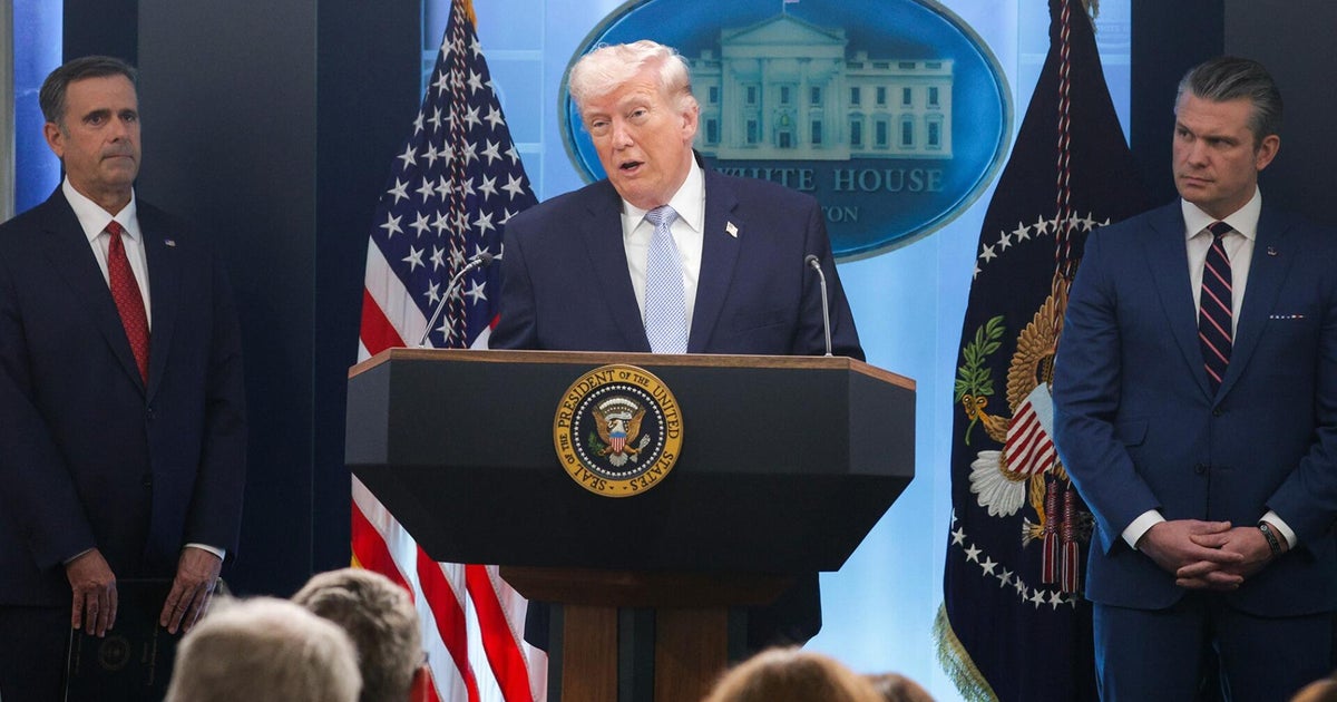 Watch: Trump's full news conference on Iran war, rescue of U.S. airmen | Special Report