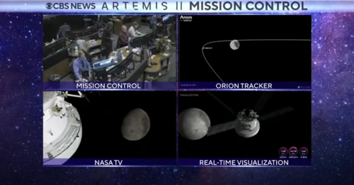 Watch: Artemis II begins moon flyby
