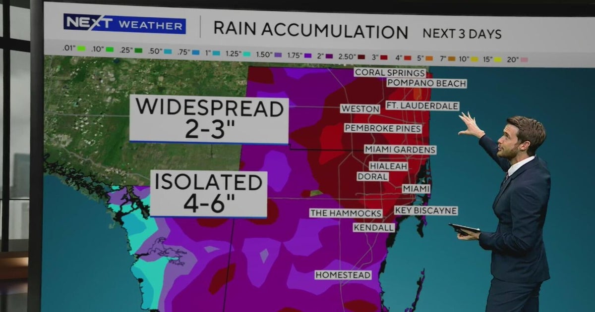 Widespread rain set to bring flash flood risk to South Florida this ...