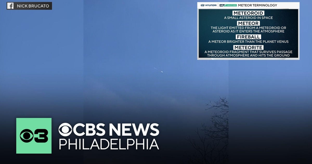 Fireball reportedly seen in sky from New Jersey, Pennsylvania