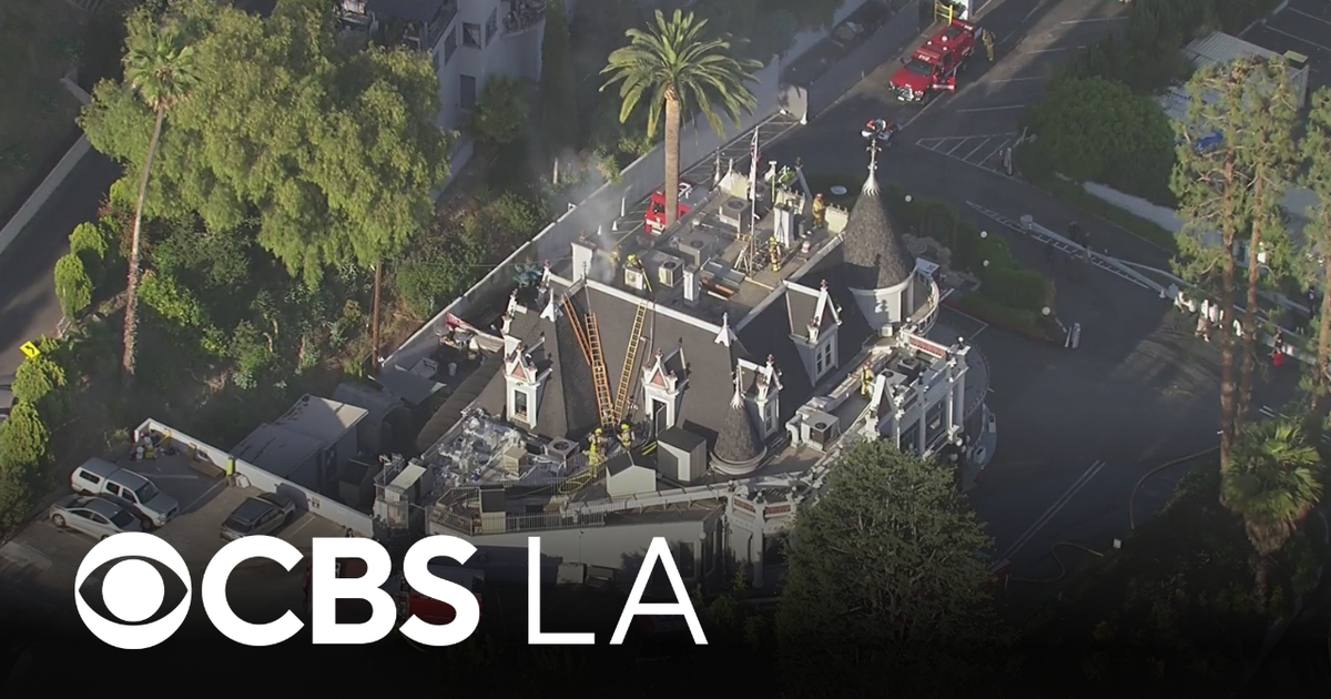 Attic fire at historic Magic Castle in Hollywood draws quick response ...
