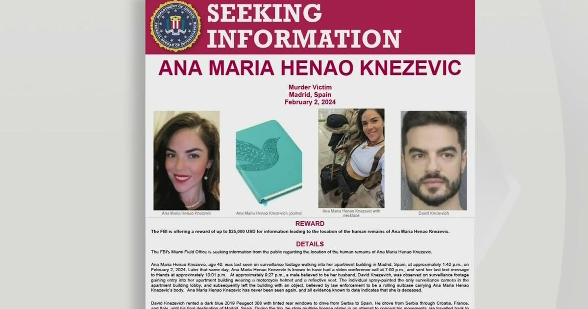 FBI increases reward to ,000 for information on South Florida woman’s remains in Spain murder