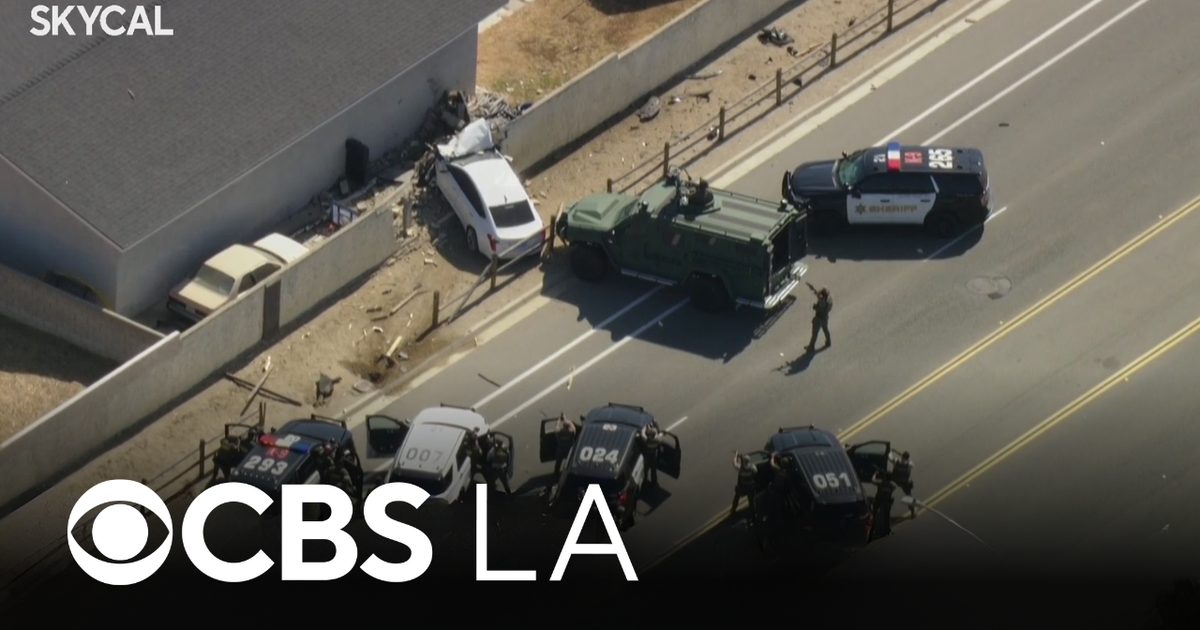 Possibly armed suspect crashes after Riverside County deputies deploy ...