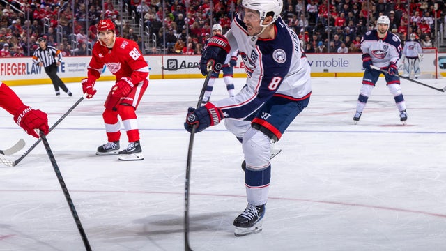 Columbus Blue Jackets v Detroit Red Wings 