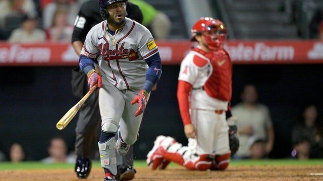 Atlanta Braves v Los Angeles Angels 