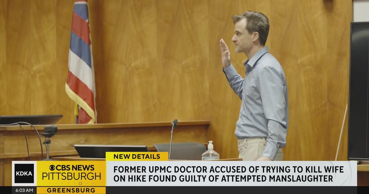 Former UPMC doctor found guilty of attempted manslaughter in Hawaii