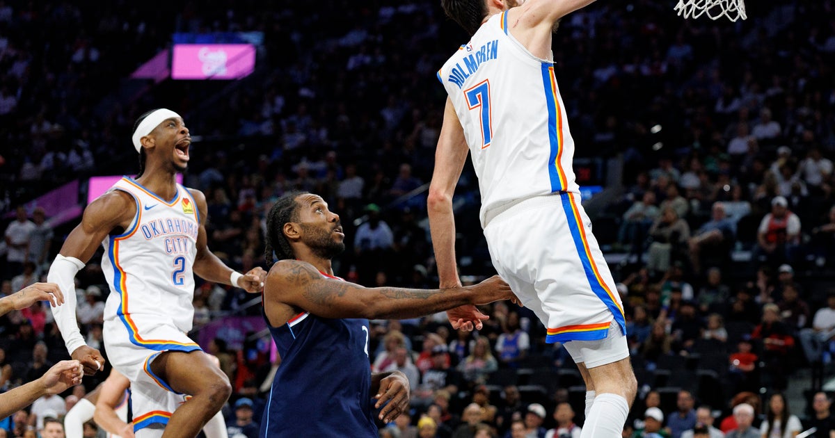 Holmgren scores 30, Thunder clinch NBA's best regular-season record in 128-110 victory over Clippers