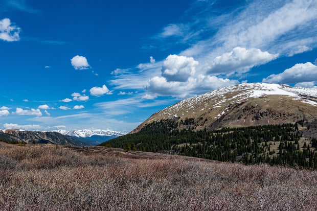 Front Range Mountains from Guanella Pass