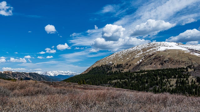 Front Range Mountains from Guanella Pass 
