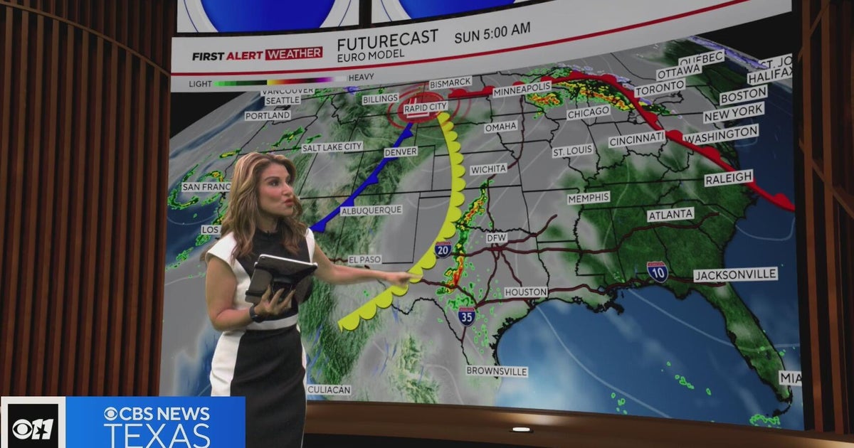 Approaching front to bring rain, severe storm chances to North Texas ...