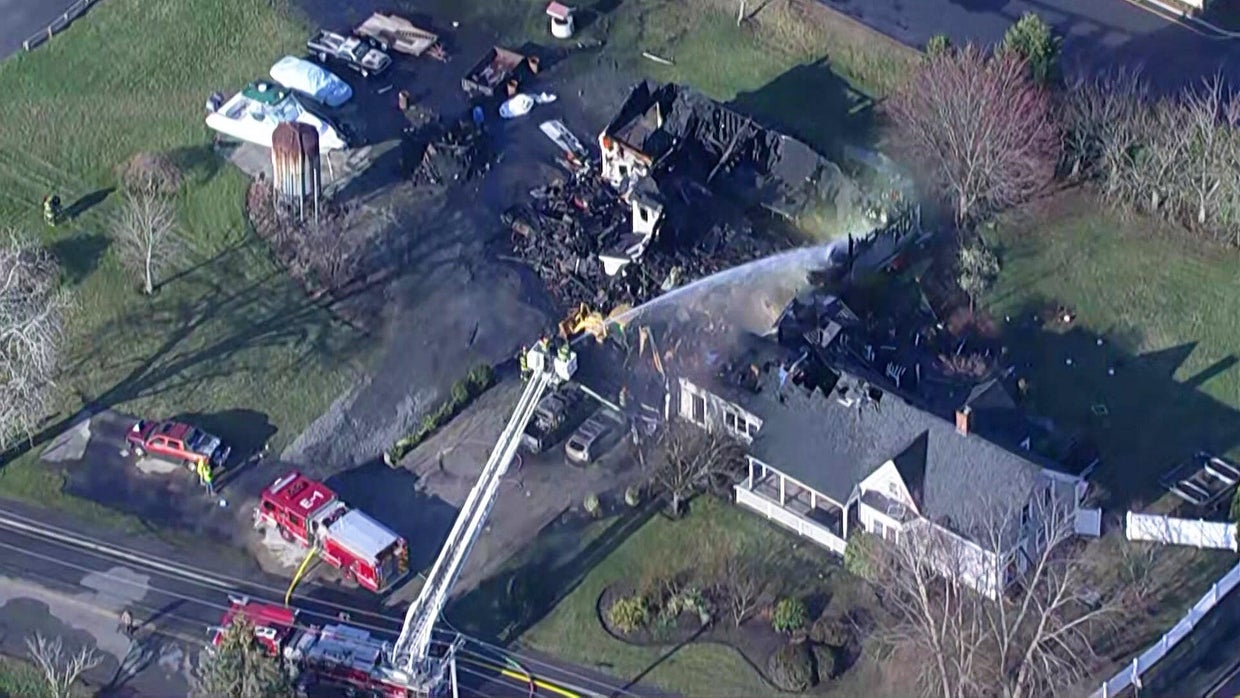 Family saved as historic Bridgewater home destroyed in fire and ...