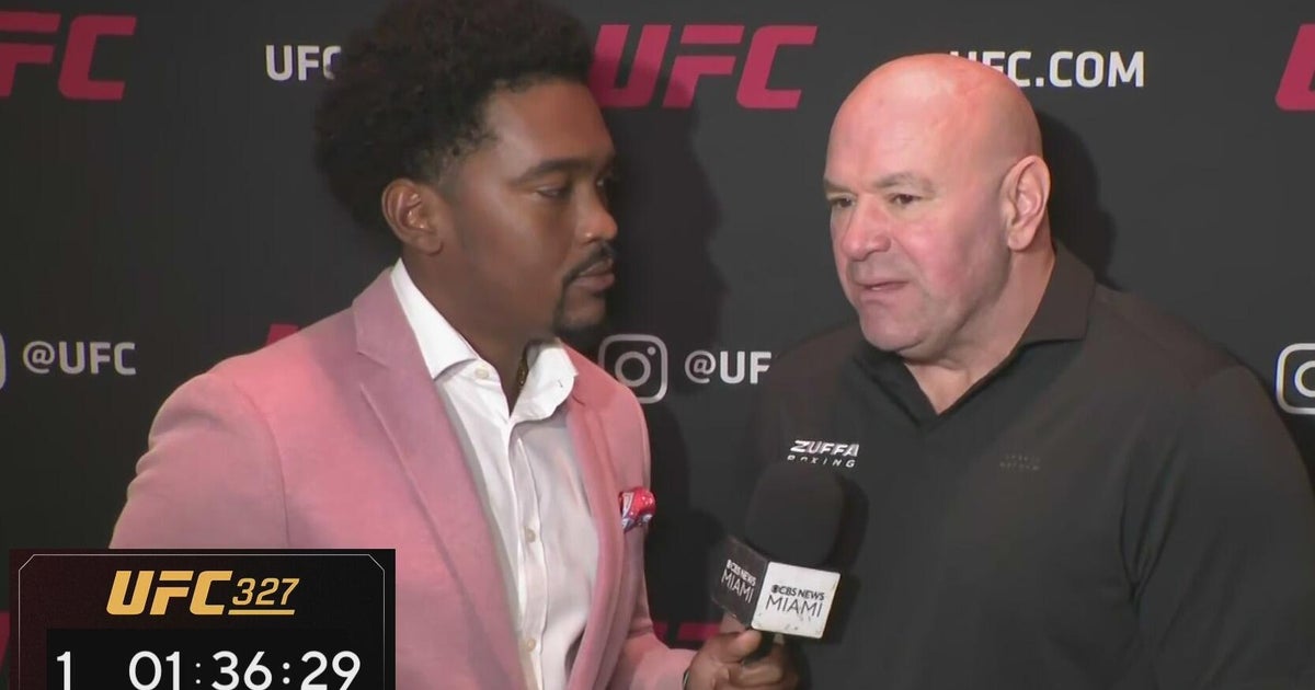 CEO and President of UFC speaks on UFC 327 in just 24 hours