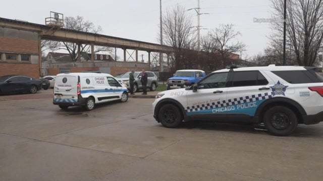 Police lights crime scene 