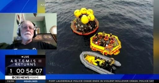 FIU physics professor explains more about the Artemis II splashdown