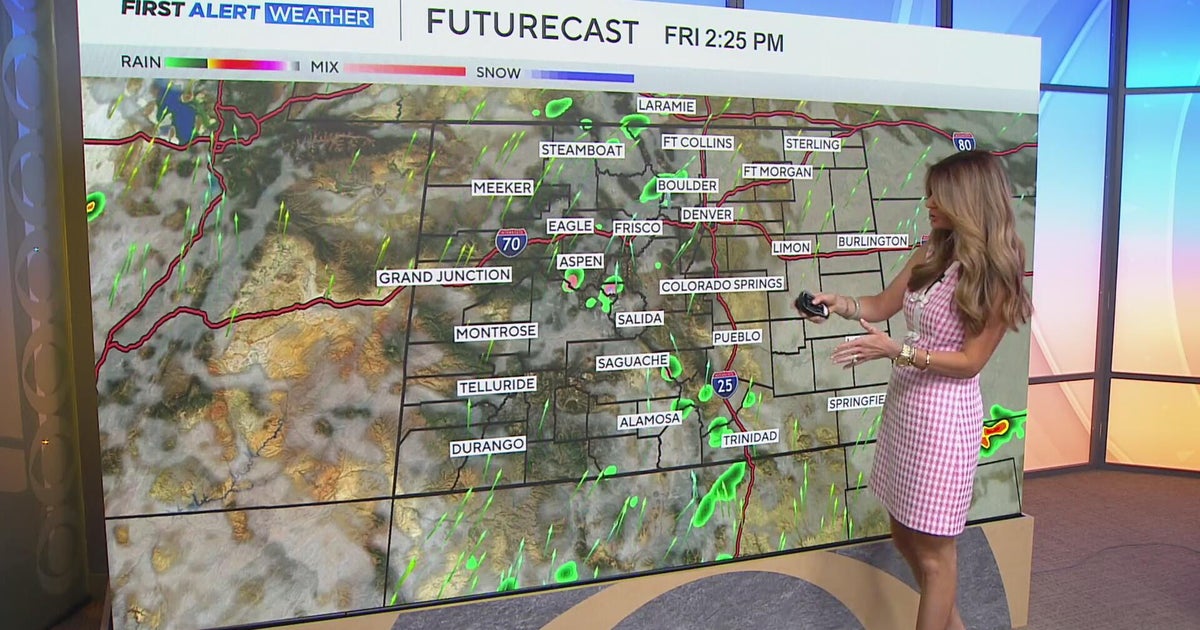 Isolated showers and stray storms going into the weekend with drier ...