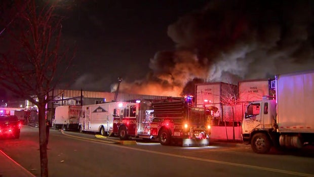 queens factory fire 