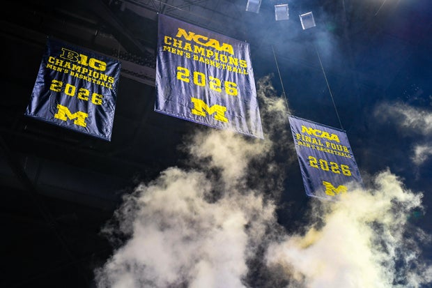 Michigan Men's Basketball Celebrates National Championship 