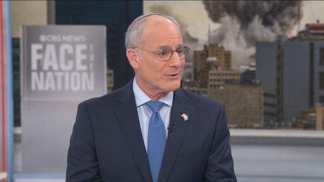 Israeli Ambassador Michael Leiter appears on "Face the Nation" on Sunday, April 12, 2026. 