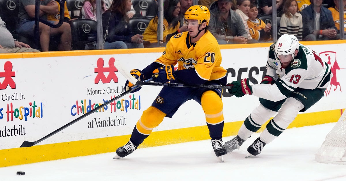 Predators beat Wild 2-1, locking Minnesota into the West's third seed