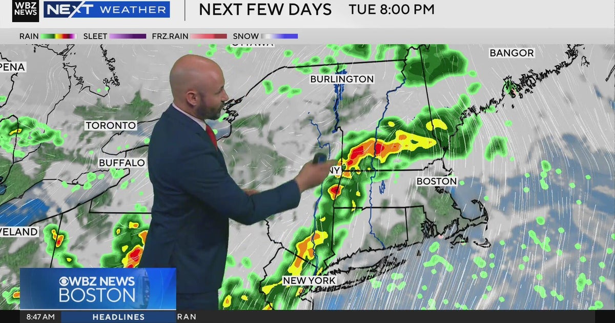 Next Weather: WBZ morning forecast for April 12, 2026 - CBS Boston