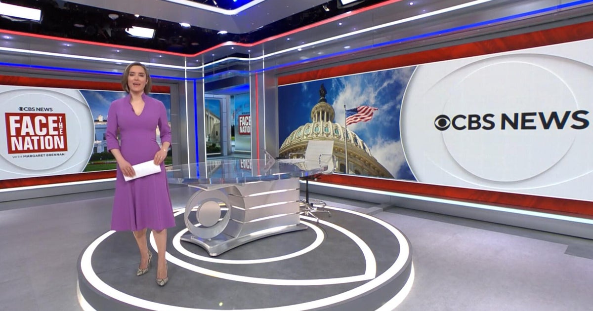 Open: This is "Face the Nation with Margaret Brennan," April 12, 2026