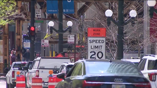 A general view shows the skyline of Philadelphia from South 
