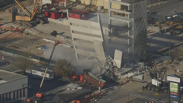 Partially constructed parking garage demolished in Grays Ferry 