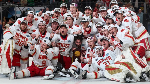 NCAA HOCKEY: APR 11 Men's Frozen Four Final - Wisconsin v Denver 