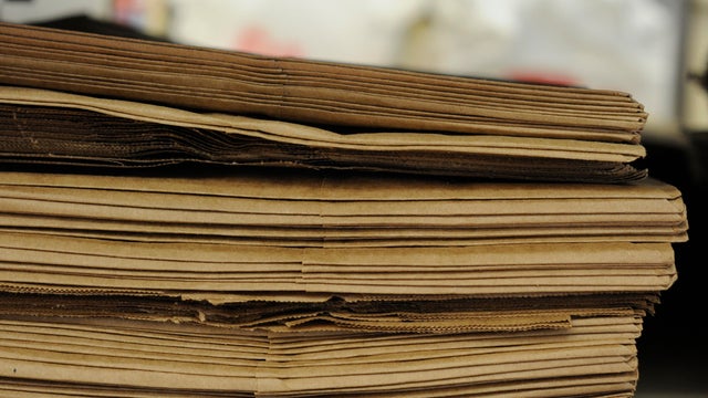 Paper bagsPennsylvania is considering a tax on plastic bag use, which would affect grocery store customers.Photo by Jeremy Drey3/25/2011 