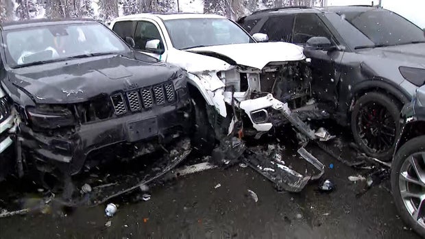 Colorado 70-car pileup on snowy I-70 