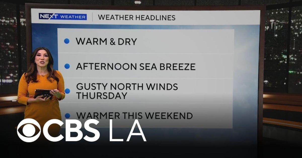 Amber Lee’s NEXT Weather forecast - CBS Los Angeles