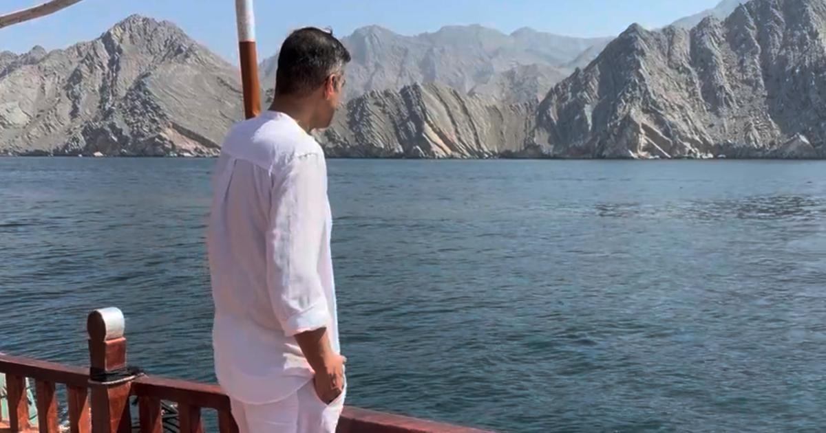 CBS News took a boat into the Strait of Hormuz. Here's what we saw.