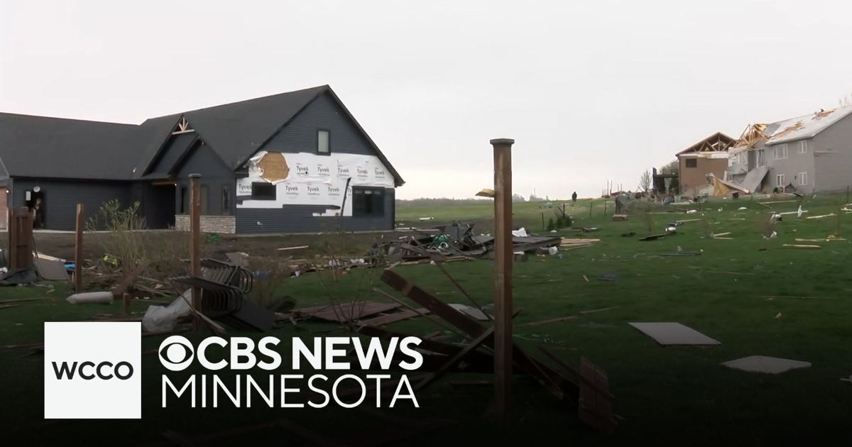 Severe storms, possible tornado cause damage in SE Minnesota - CBS ...