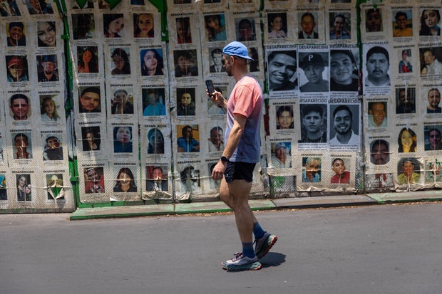 Pickup football game held to raise awareness of Mexico's missing persons crisis ahead of the FIFA World Cup 