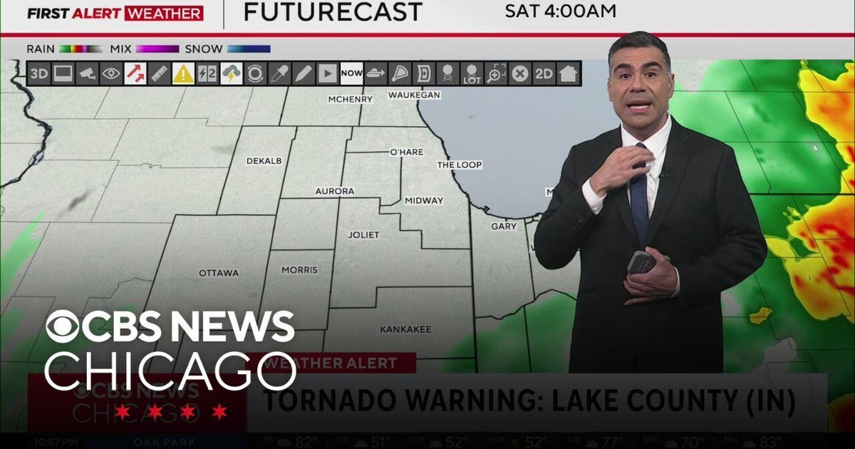 Chicago Weather: lingering rain and falling temps overnight - CBS Chicago