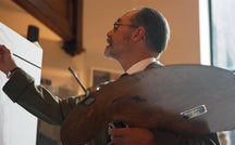 A portrait of portraitist Michael Shane Neal 