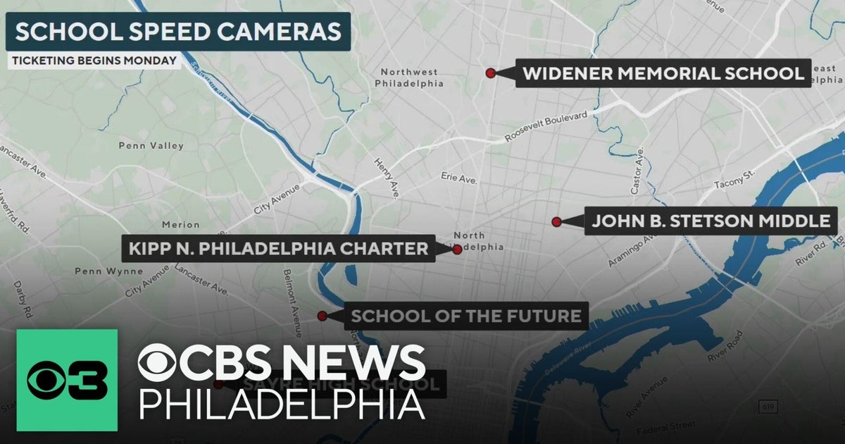 PPA to start issuing tickets Monday for drivers speeding in certain Philadelphia school-zones