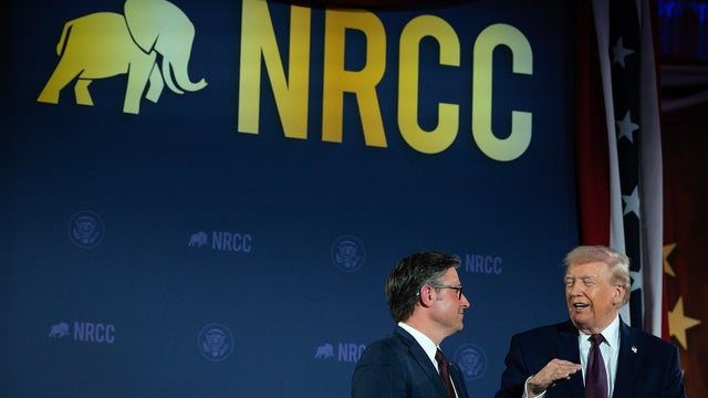 President Trump Attends NRCC Annual Fundraising Dinner At Union Station In Washington 