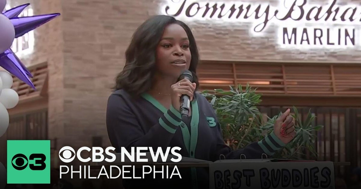 CBS Philadelphia's Janelle Burrell emcees Best Buddies Friendship Walk in KOP