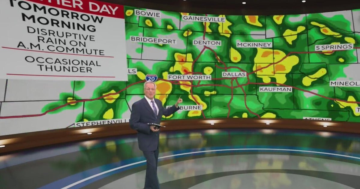 Rain moves into North Texas overnight ahead of wet morning commute ...