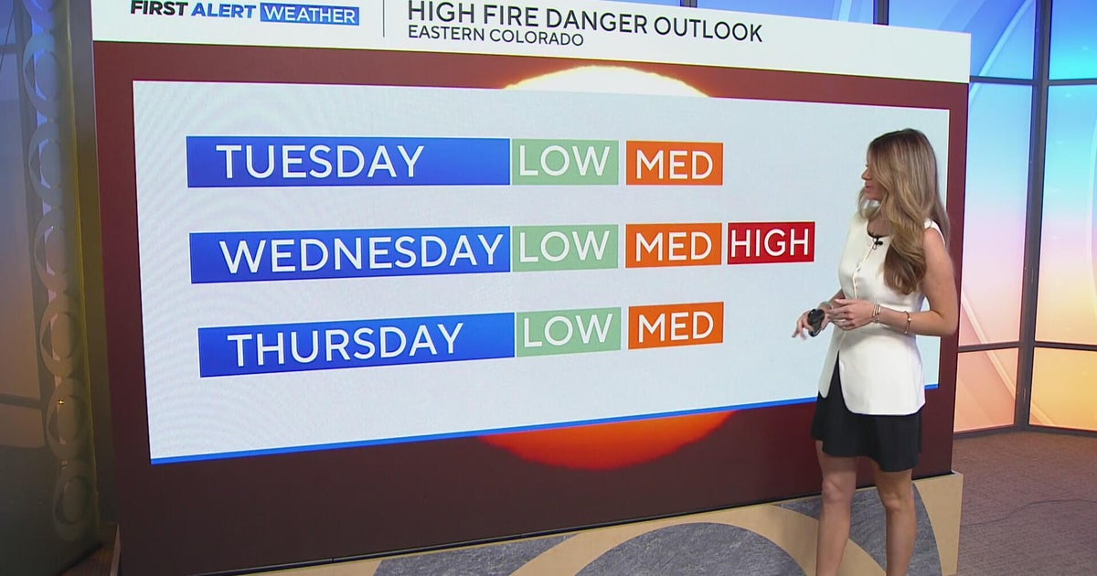 Staying warm and breezy across Colorado with increased fire danger for ...