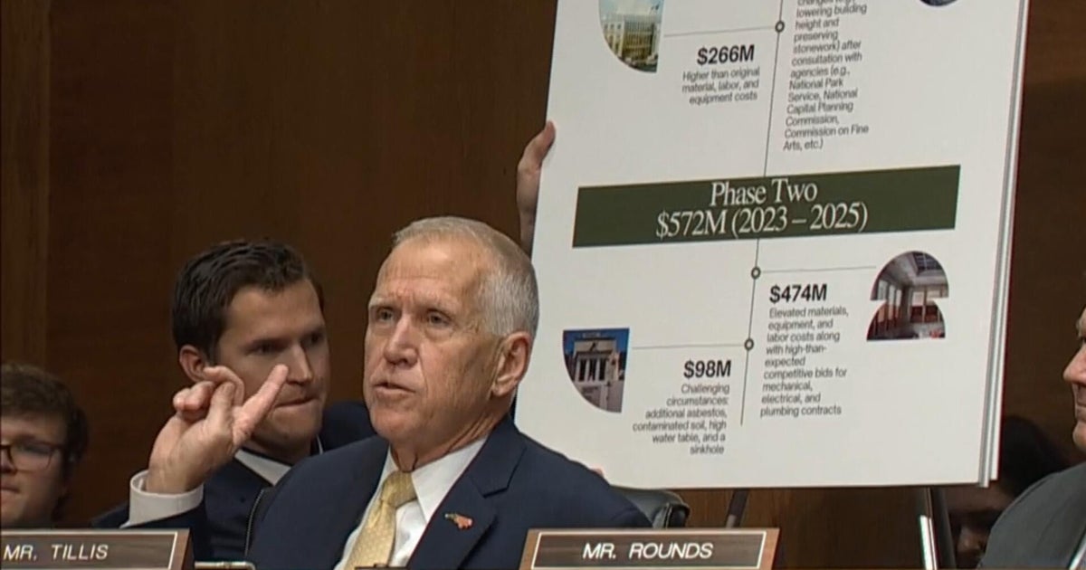 Watch: Tillis blasts DOJ's "bogus investigation" into Fed Chair Powell during Warsh hearing