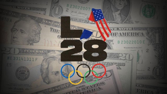 In this photo illustration, Los Angeles 2028 Olympic Games ( 